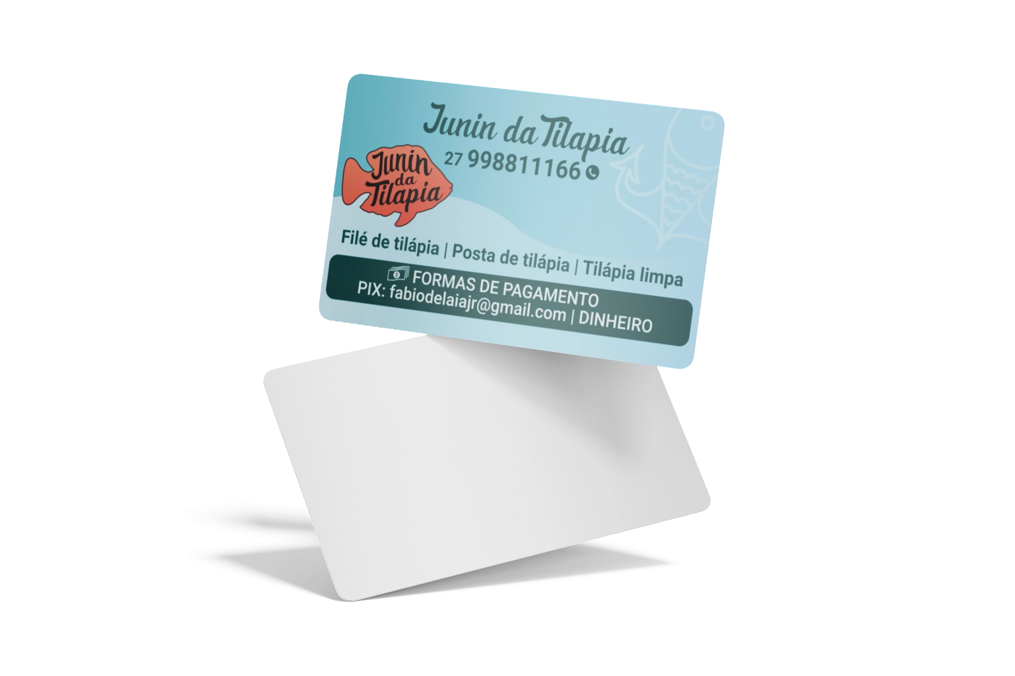 Cartão · Junin da Tilápia